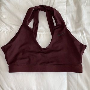Nike strappy back sports bra